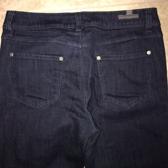 LC Lauren Conrad dark wash “Slim Boot” denim jeans - Picture 3 of 3